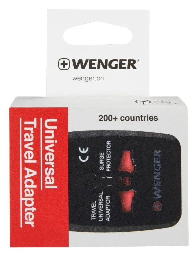 فيجنر محول سفر عالمي أسود